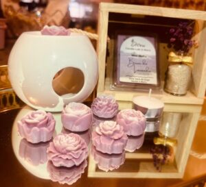 Kit Wax Melts con Pebetero